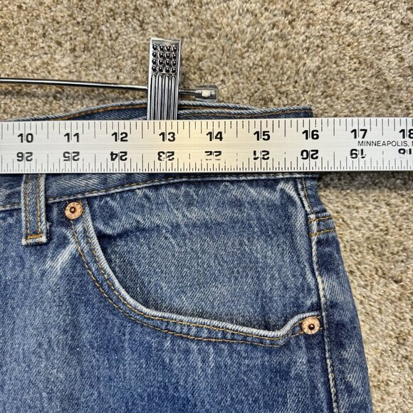 VTG Levis 501xx Jeans Mens 36x31 Blue Vintage 1990s Made in USA Denim Button Fly - Picture 7 of 11